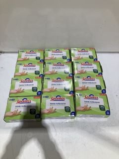 QTY OF SPONTEX HANDY MULTIPURPOSE DISPOSABLE GLOVES 100 PER PACK