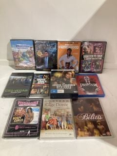 QTY OF DVDS TO INCLUDE THE AURORA TEAGARDEN MYSTERIES THE COMPLETE COLLECTION