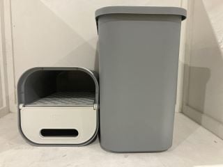 2 JOSEPH GORECYCLE 46L RECYCLING CADDY AND COLLECTOR SET