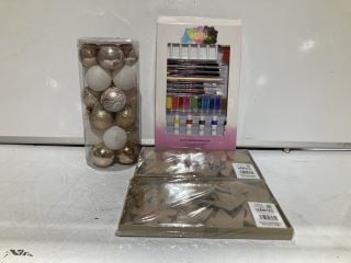 QTY OF ASSORTED ITEMS TO INCLUDE DOCRAFTS ARTISTE WATERCOLOUR STARTER SETS