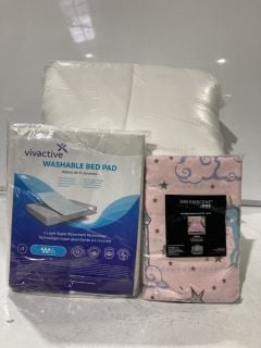 QTY OF ASSORTED BEDDING ITEMS TO INCLUDE DUVETS AND PILLOWS