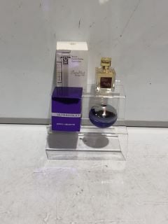 BOX OF ASSORTED ITEMS TO INCLUDE PACO RABANNE ULTRAVIOLET PERFUME 80ML & MICROSOFT POWER SUPPLY