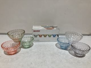 7 GUZZINI SET OF 6 SERVING CUPS