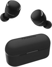 PANASONIC RZ-S500WE-K TRUE WIRELESS EARBUDS WITH DUAL HYBRID NOISE CANCELLING, ALEXA BUILT, IN AND IPX4 WATER RESISTANCE, BLACK. RRP £131: LOCATION - BACK WALL