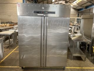 MODEL: GN1410BT STAINLESS STEEL DOUBLE DOOR CATTERING FREEZER W85 X H200 X L147CM