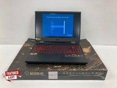 ACER NITRO 5 512 GB LAPTOP (ORIGINAL RRP - €799.99) IN BLACK: MODEL NO AN515-46-R082 (WITH BOX - WITHOUT CHARGER). AMD RYZEN 7 6800H, 16 GB RAM, , GEFORCE NVIDIA RTX 3050 [JPTZ7248].