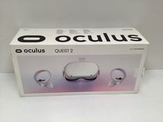 OCULUS QUEST 2 128GB VIRTUAL REALITY GOGGLES (ORIGINAL RRP - €249,99) IN WHITE (WITH BOX, CHARGER AND CONTROLLERS) [JPTZ7321]