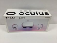 OCULUS QUEST 2 128GB VIRTUAL REALITY GOGGLES (ORIGINAL RRP - €249,99) IN WHITE (WITH BOX, CHARGER AND CONTROLLERS) [JPTZ7319]