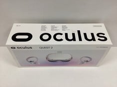 OCULUS QUEST 2 128GB VIRTUAL REALITY GOGGLES (ORIGINAL RRP - €249,99) IN WHITE (WITH BOX + CHARGER + CONTROLLERS) [JPTZ7211