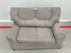 2 SEATER SOFA GREY COLOUR (BROKEN).