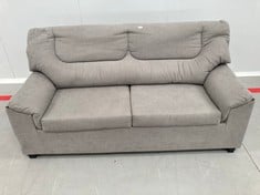 2 SEATER SOFA GREY COLOUR (LEFT SIDE BROKEN).