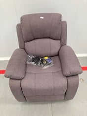 SELF RECLINING MASSAGE CHAIR ASTAN HOME STONE COLOUR.