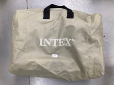 KAYAK INTEX YELLOW COLOUR (MODEL NOT SPECIFIED, NO ORIGINAL BOX).