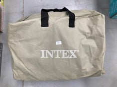 KAYAK INTEX YELLOW COLOUR (MODEL NOT SPECIFIED, NO ORIGINAL BOX).