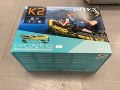 INTEX ADULT INFLATABLE KAYAK EXPLORER K2 FOR 2 PERSONS (68307).