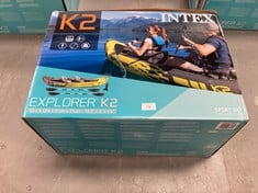 INTEX ADULT INFLATABLE KAYAK EXPLORER K2 FOR 2 PERSONS (68307).