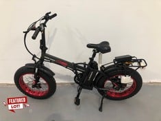 ARGENTO MINI MAX GT ELECTRIC BIKE COMES WITH CHARGER. THIS BIKE CHARGES AND TURNS ON.