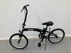 BICYCLE NILOX BLACK 22/0569 .