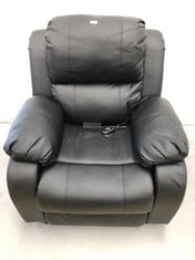 TREVI RELAX MASSAGE CHAIR BLACK COLOUR (BROKEN AND DIRTY BACKREST).