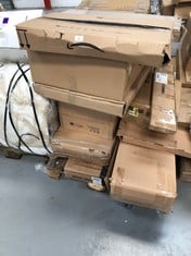 PALLET OF ASSORTED FURNITURE INCLUDING WHITE-STONE GALA COFFEE TABLE (MAY BE BROKEN OR INCOMPLETE).