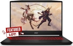 LAPTOP MSI KATANA GF66 12UG WITH CPU I7-12700H, GPU RTX 3070, 16GB RAM AND 1TB SSD WITH BOX AND CHARGER, RRP: 1710.35€.