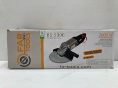 FARTOOLS ONE BG 230 ANGLE GRINDER 1800 W 230 MM - LOCATION 26A.