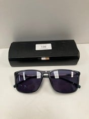 BLUE AND SILVER HUGO BOSS SUNGLASSES MODEL 1182/S - LOCATION 14A.