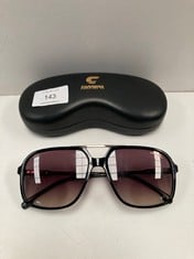 CARRERA SUNGLASSES BLACK AND GOLD MODEL 229/S - LOCATION 10A.