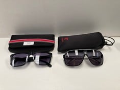 2 X SUNGLASSES CARRERA MODELS GRAND PRIX 2 AND 5041/S - LOCATION 10A.