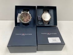 2 X TOMMY HILFIGER WATCH INCLUDING MODELS TH.20.3.20.3195 AND TH.304.1.14.2029 - LOCATION 6A.