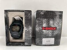 G-SHOCK BLACK WATCH MODEL 3506 - LOCATION 6A.