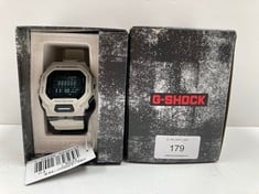 G-SHOCK GREY AND BLACK WATCH MODEL 3506 - LOCATION 6A.