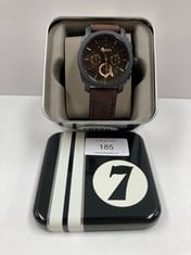 FOSSIL WATCH BROWN AND BLACK MODEL FS4656IE - LOCATION 6A.