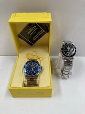 2 X INVICTA WATCH MODELS 22019 AND 26970 - LOCATION 2A.