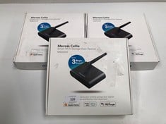 3 X MEROSS WIFI SMART GARAGE DOOR OPENER, WIFI GARAGE DOOR SWITCH COMPATIBLE WITH 3 DOORS VIA STRONG EXTERNAL ANTENNA, COMPATIBLE WITH APPLE HOMEKIT SIRI, GOOGLE AND ALEXA, MSG200HK - LOCATION 40A.