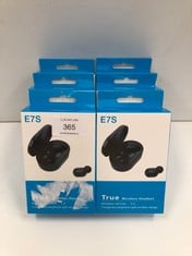 6 X WIRELESS HEADPHONES