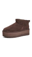 UGG FILE, WOMEN'S SNOW BOOTS, BROWN BROWN, 40 EU - LOCATION 4A.