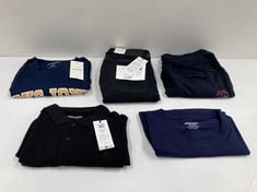 5 X JACK & JONES CLOTHING VARIOUS SIZES AND STYLES INCLUDING BLUE T-SHIRT SIZE 3XL - LOCATION 21B.