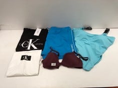 6 X 5 X CALVIN KLEIN BRAND CLOTHING VARIOUS MODELS AND SIZES INCLUDING BLACK T-SHIRT SIZE M - LOCATION 14B .