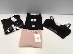 6 X 4 X CALVIN KLEIN BRAND CLOTHING VARIOUS STYLES AND SIZES INCLUDING BLACK T-SHIRT SIZE XXL - LOCATION 10B.