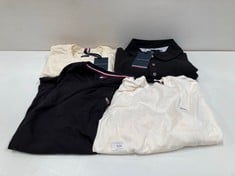 4 X TOMMY HILFIGER GARMENTS VARIOUS SIZES AND MODELS INCLUDING BLACK POLO SHIRT XXXL - LOCATION 7B.