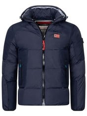 GEOGRAPHICAL NORWAY CASIDAN - MEN'S JACKET, NAVY BLUE, NAVY BLUE, M - LOCATION 5C.