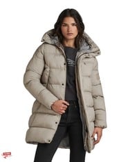 G-STAR RAW WHISTLER PARKA PUFFER WMN, WOMEN'S JACKETS, GREY (ELEPHANT SKIN D23535-D199-G106), XS - LOCATION 5C.