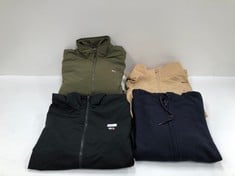 4 X TOMMY HILFIGER JACKETS VARIOUS SIZES AND MODELS INCLUDING GREEN JACKET SIZE M - LOCATION 37C.