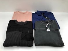 4 X RAW SWEATSHIRTS AND JACKETS VARIOUS SIZES AND MODELS INCLUDING BLUE JACKET SIZE L - LOCATION 41C.