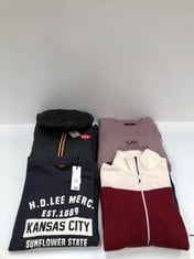 4 X SWEATSHIRTS VARIOUS BRANDS, SIZES AND MODELS INCLUDING BLUE SWEATSHIRT SIZE S - LOCATION 45C.