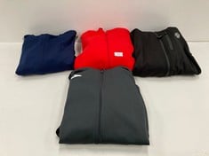 4 X JACKETS VARIOUS BRANDS, SIZES AND MODELS INCLUDING GREY JOMA JACKET SIZE 3XL - LOCATION 50C.