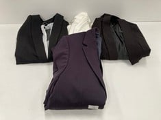 4 X BLAZERS VARIOUS SIZES, MODELS AND BRANDS INCLUDING TRENDYOL BLAZER SIZE 54 - LOCATION 46C.