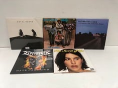 5 X VINYLS VARIOUS ARTISTS INCLUDING ROYAL BLOOD - LOCATION 22C .