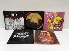 5 X VINYLS VARIOUS ARTISTS INCLUDING THE PRISONERS - LOCATION 22C .